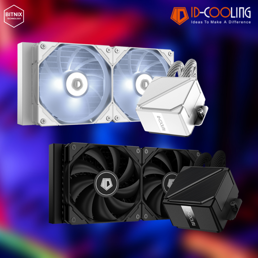 ID-COOLING Dashflow 240 Basic AIO Liquid Cooler Black / White | Shopee ...