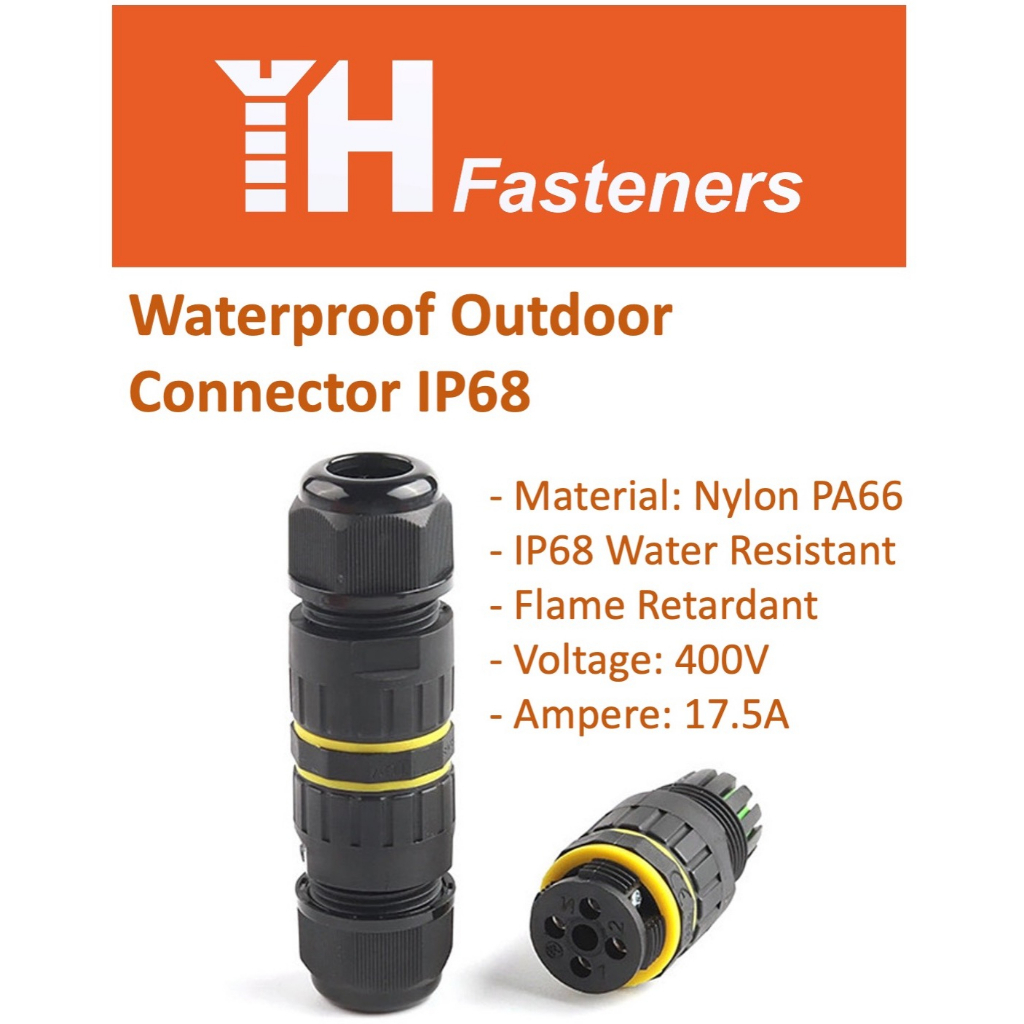 Waterproof Outdoor Cable Connector IP68 (1 pc) Shopee Malaysia