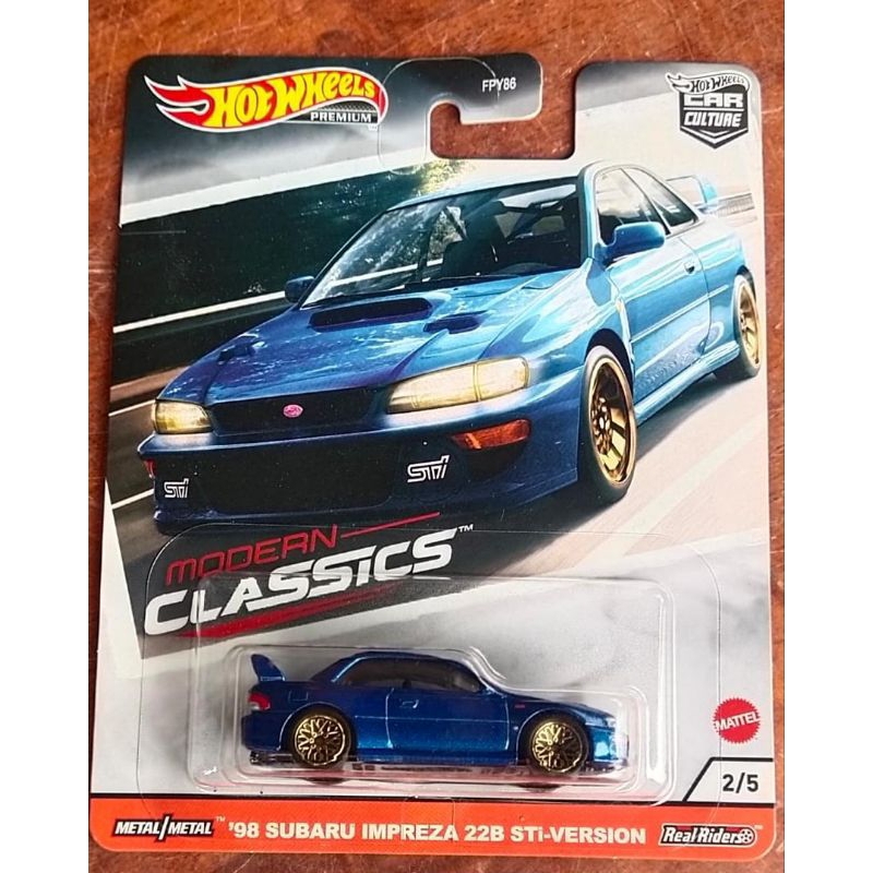 Hotwheels Premium 98 Subaru Impreza 22B STi-Version | Shopee Malaysia