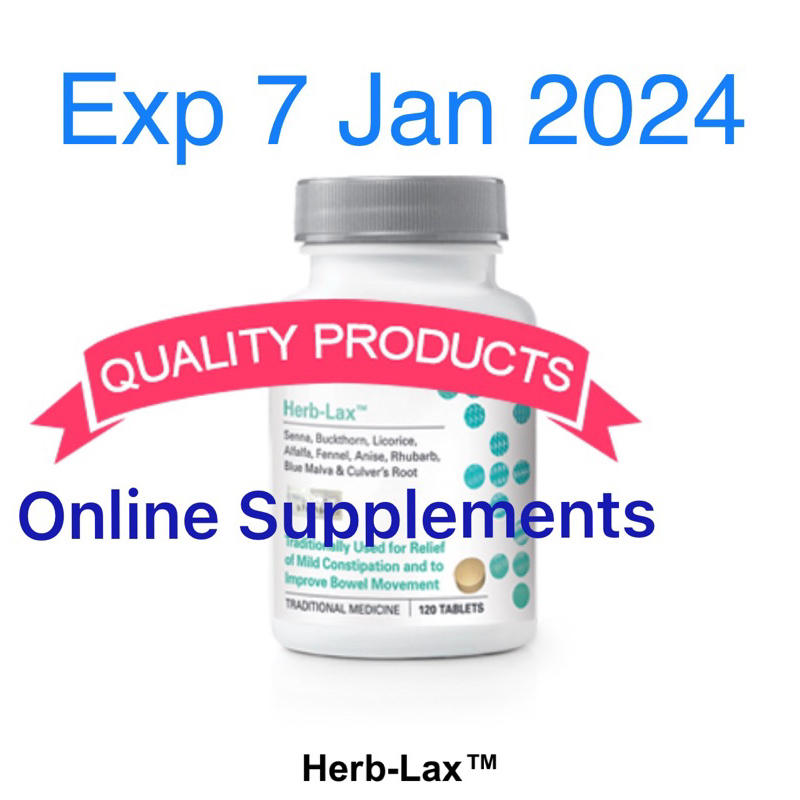 * Shaklee HerbLax Herb Lax HerbLax (120 tablets / 30 servings