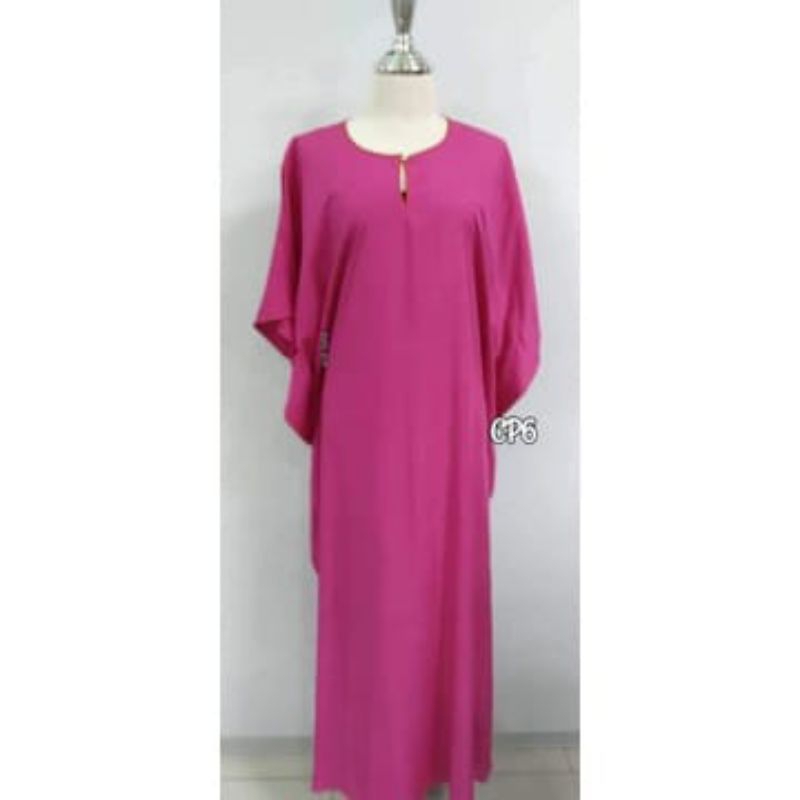 MUSLIMAH NEW KAFTAN FRIENDLY PLAIN (S-5XL PLUS SAIZ) | Shopee Malaysia