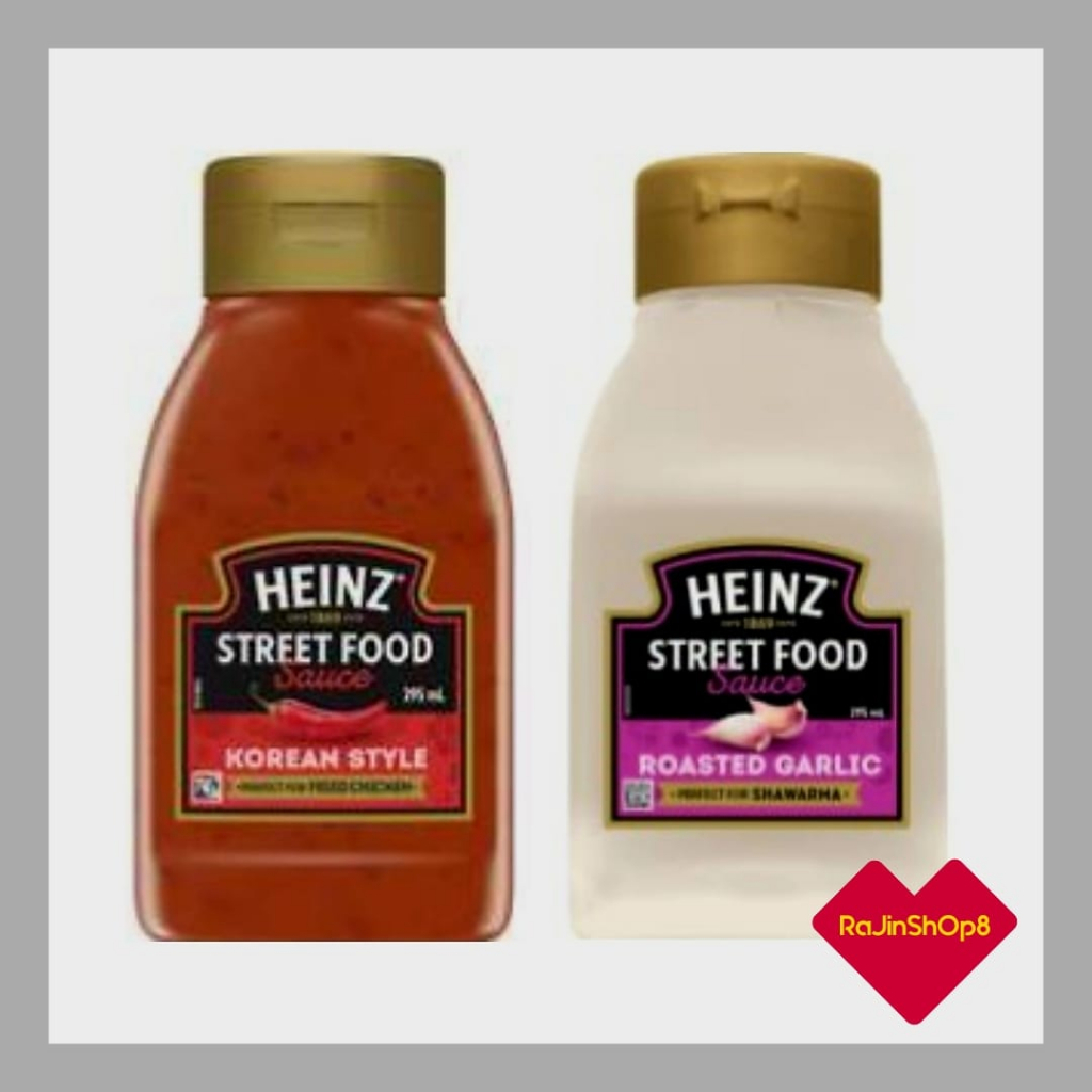 HEINZ Street Food Roasted Garlic Sauce For Sandwich / Kebab & Korean