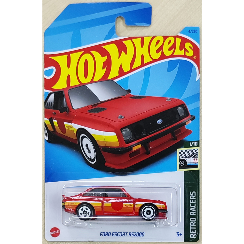 Hot Wheels Ford Escort RS2000 [Retro Racers] | Shopee Malaysia