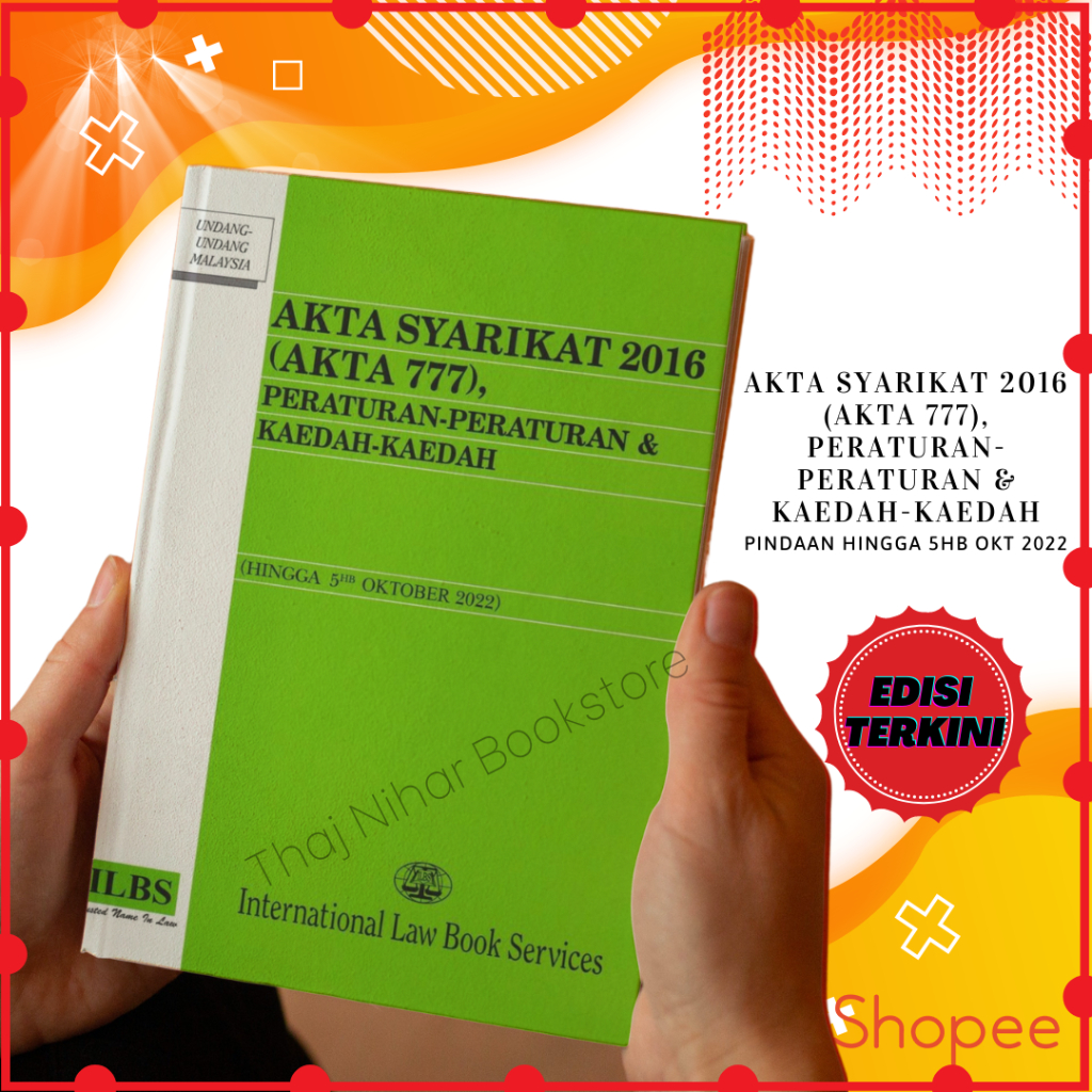 5hb Oktober 2022 Pindaan Terbaru! Akta Syarikat 2016 (Akta 777 ...