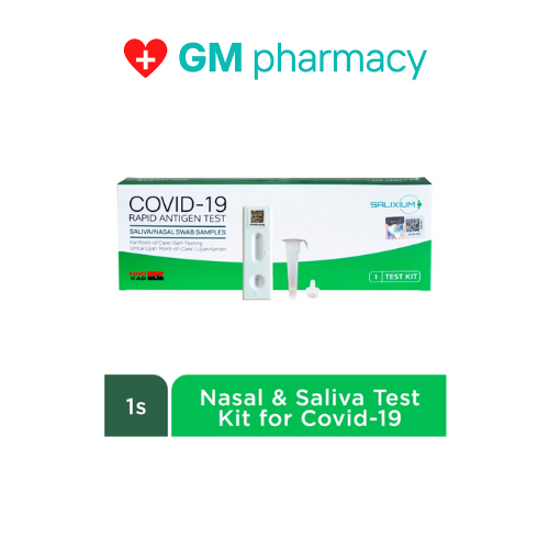 [MDA/KKM Approved] SALIXIUM Nasal/Saliva Home Test Kit 1'S Shopee