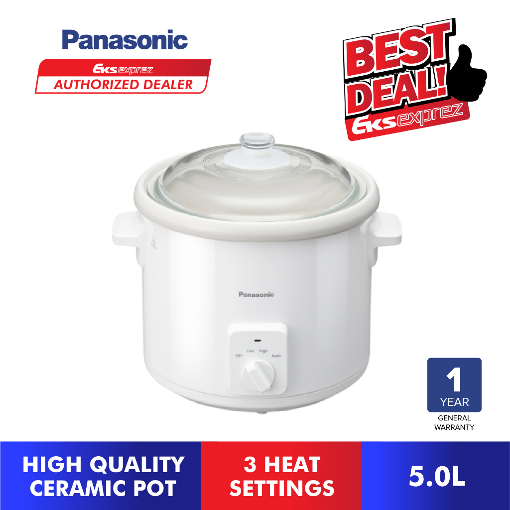 Panasonic Slow Cooker (5.0L) NF-N51AWSK