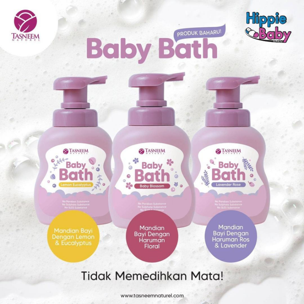 [100 ORIGINAL] TASNEEM NATUREL BUBBLY BABY BATH | Shopee Malaysia