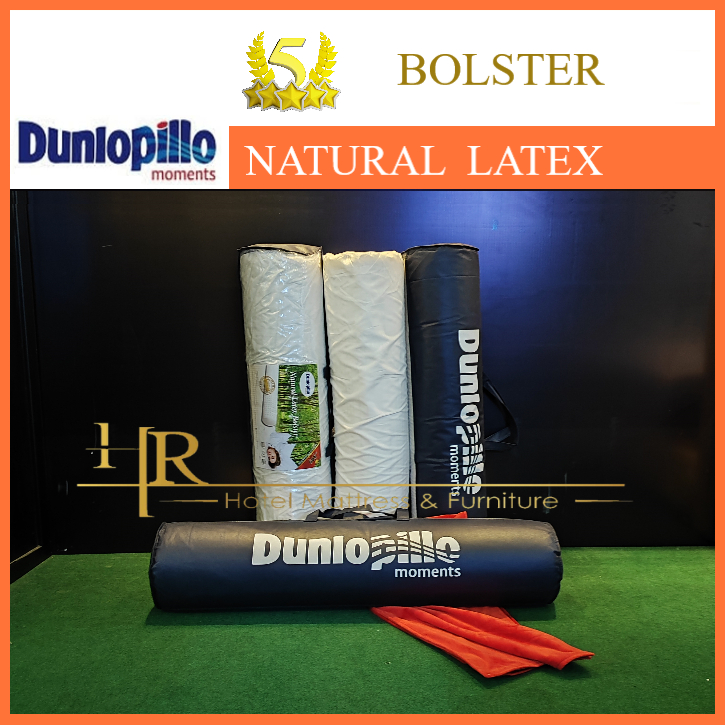 Dunlopillo 100 Natural Latex Bolster A Delivery Malaysia Shopee Malaysia