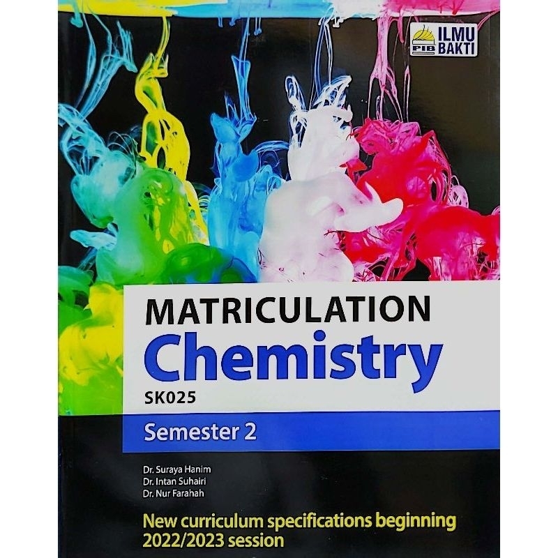 [Ilmu Bakti] Matrikulasi/Matriculation Textbook  Chemistry Semester 2