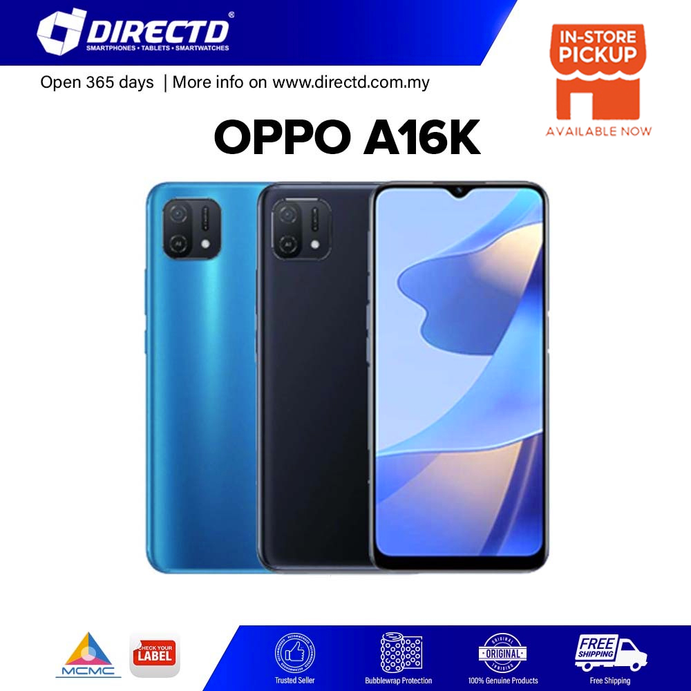 Oppo A16 Price in Malaysia & Specs - RM489 | TechNave