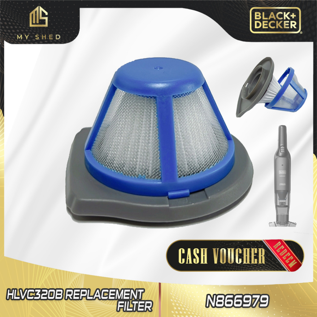 BLACK & DECKER HLVC320B Vacuum Cleaner N866979 Replacement Filter