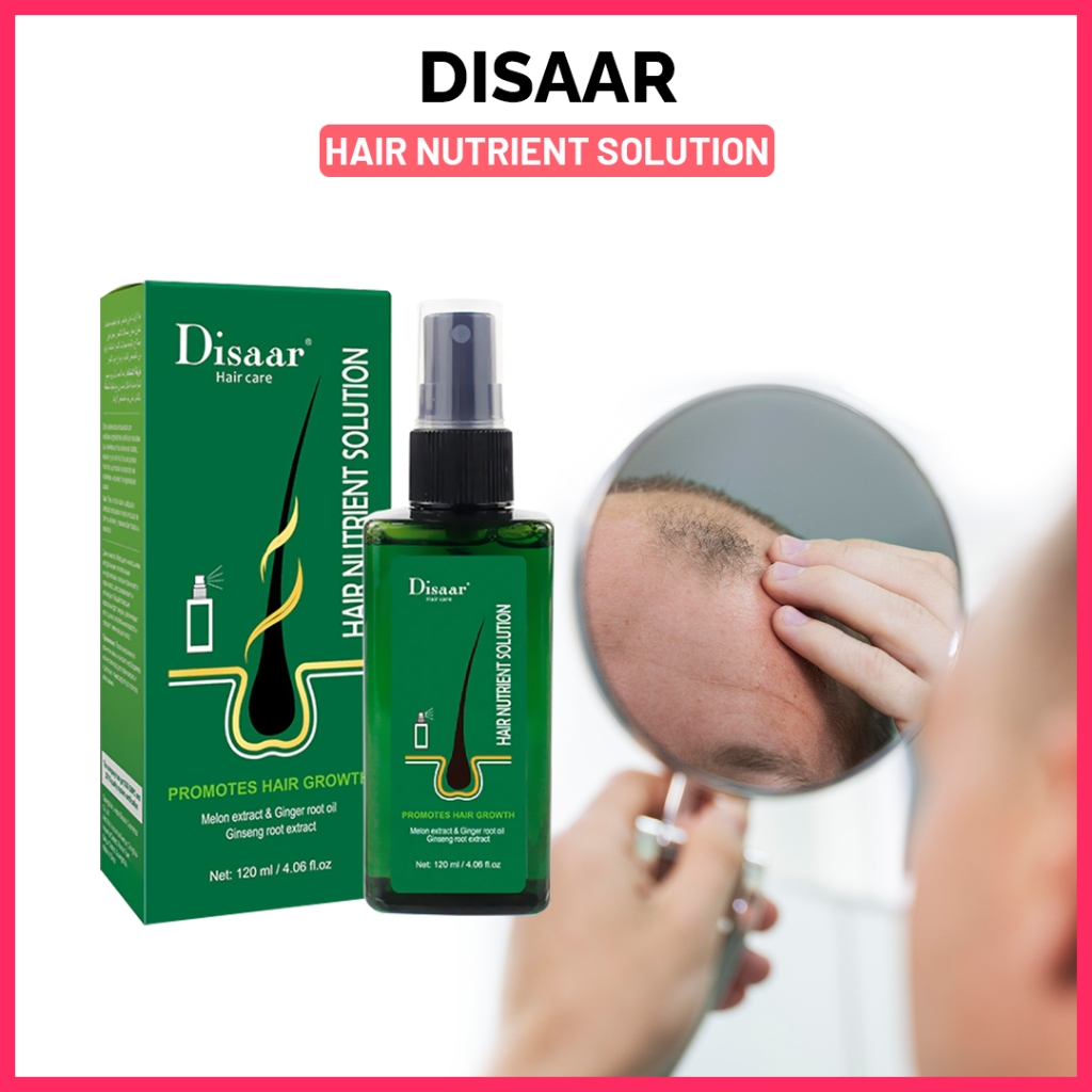 Disaar haircare promotes hair growth hair nutrient solution 120ml hair