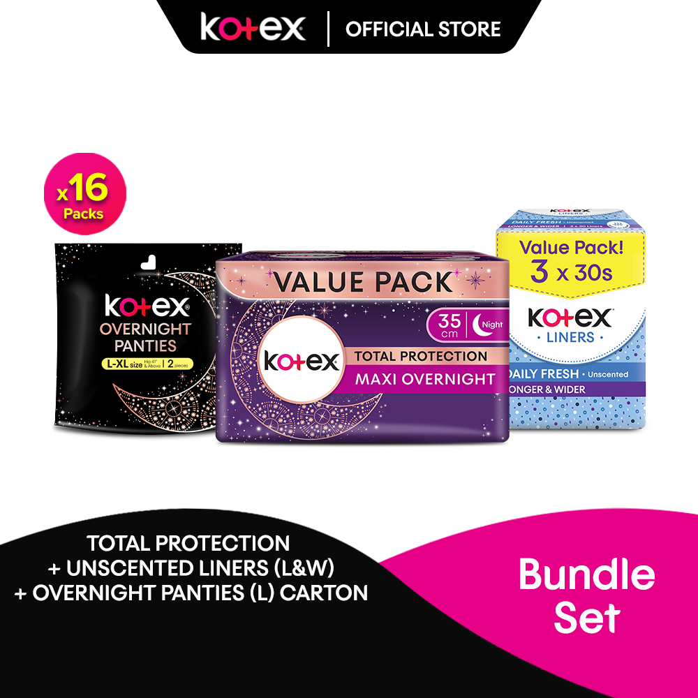 Kotex Proactive Guard Overnight Wing Kotex Liners Longer And Wider
