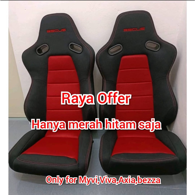 Sscus bucket Seat for Myvi,Viva,Axia,Bezza. Shopee Malaysia
