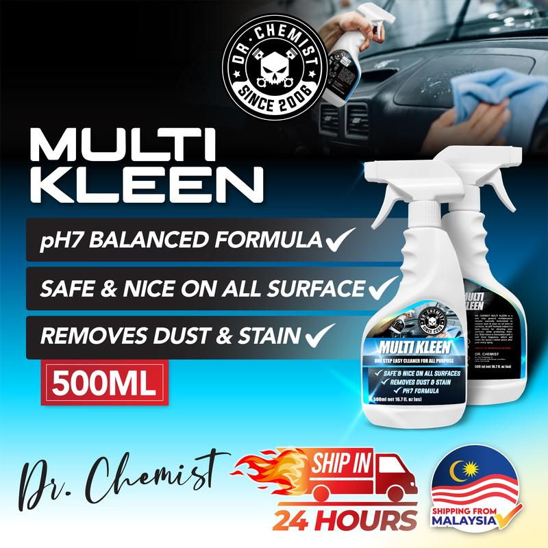 Multi Kleen Multi Purpose Cleaner For All Surfaces 500ml Shopee Malaysia