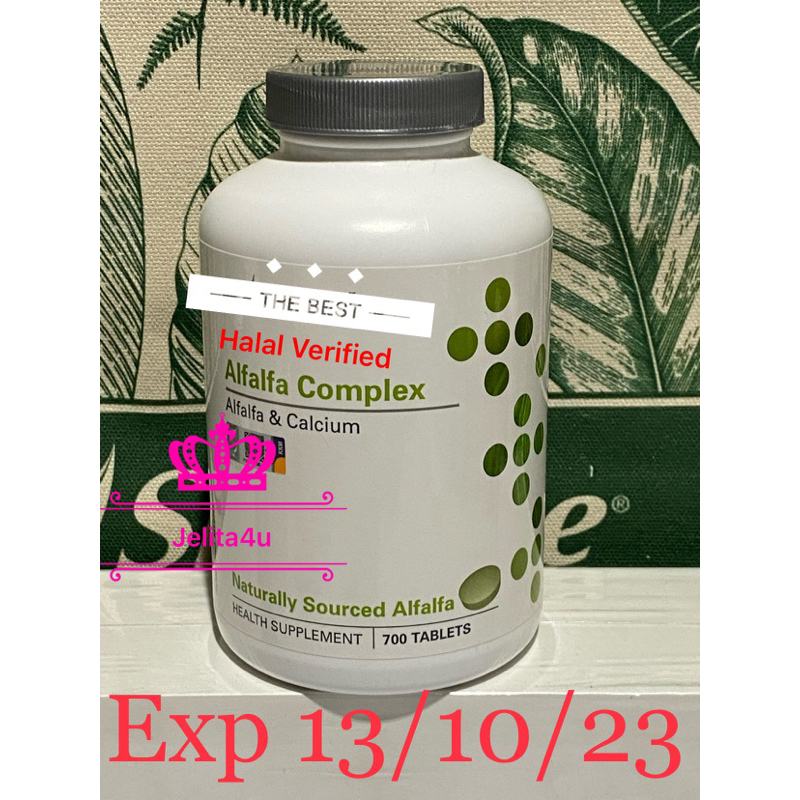 Shaklee Alfalfa Complex (700 tablets) Shopee Malaysia