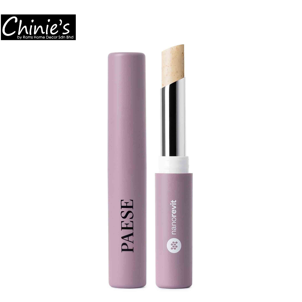 PAESE LIP SCRUB BALM ( 2.2g ) by Chinies [ NATURAL LIP SCRUB