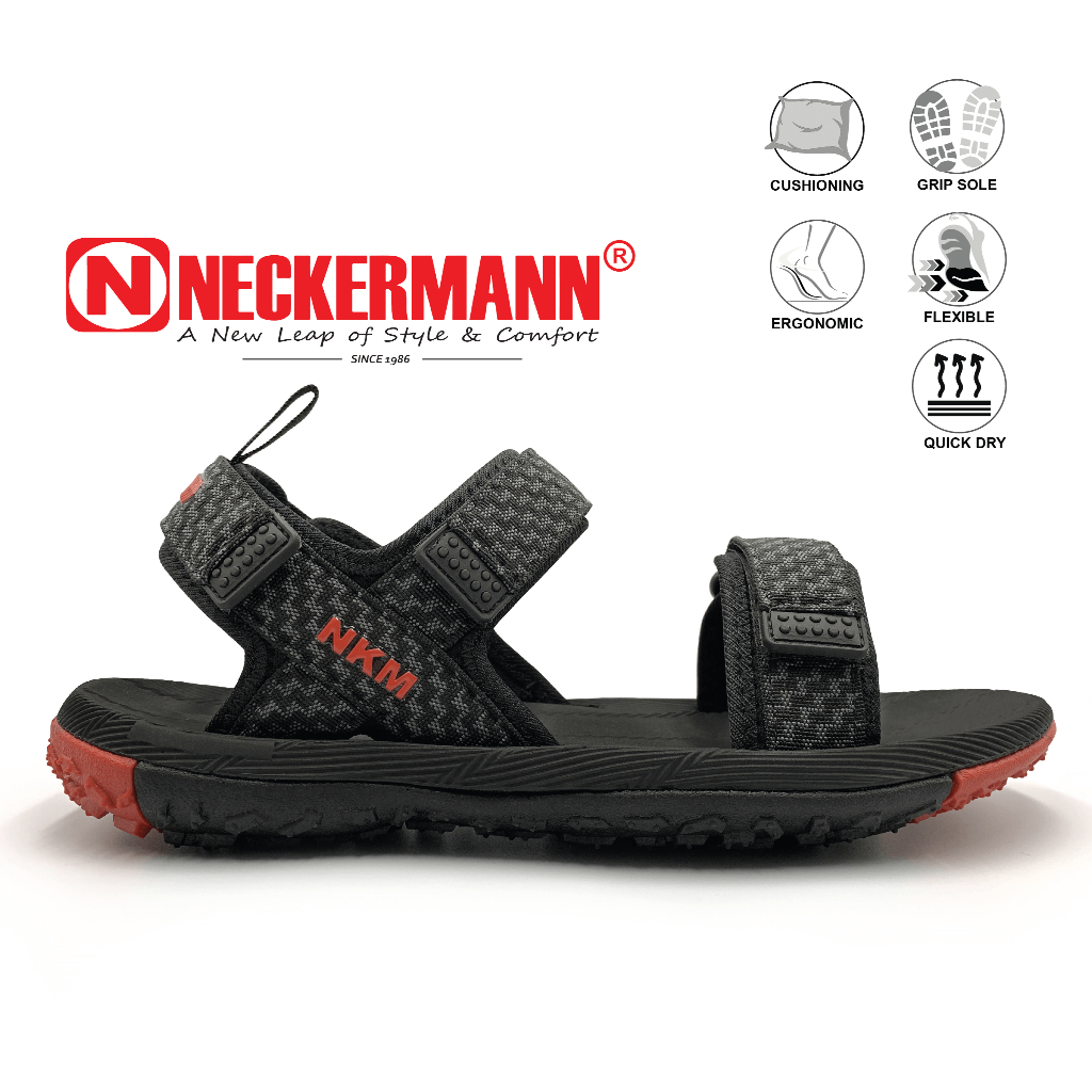 Neckermann Men's Raptor Core Triple Velcro Strap Sports & Outdoor