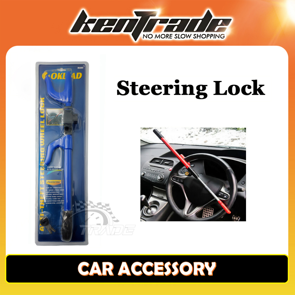 Oklead Anti Theft Steering Wheel Lock Shopee Malaysia