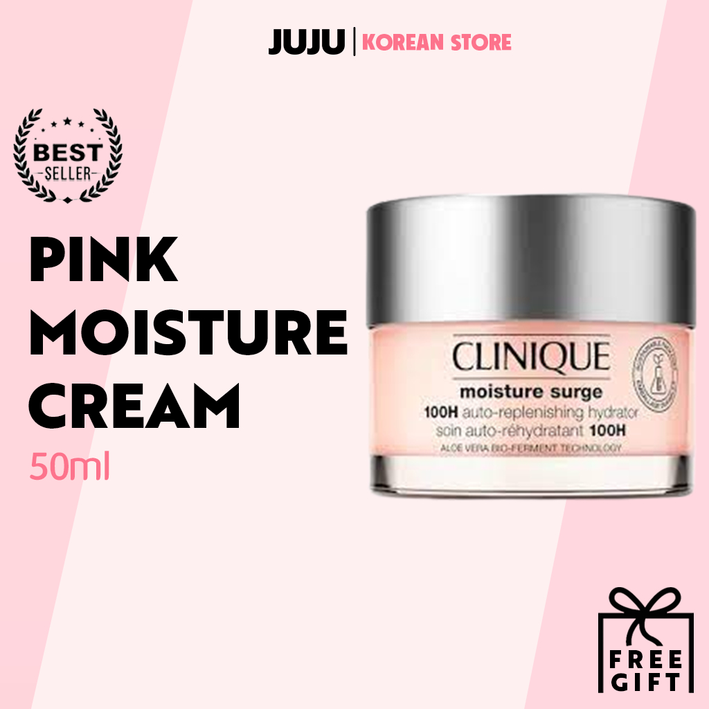 Clinique Pink Moisture Surge Cream 100 Hours 50ml Shopee Malaysia