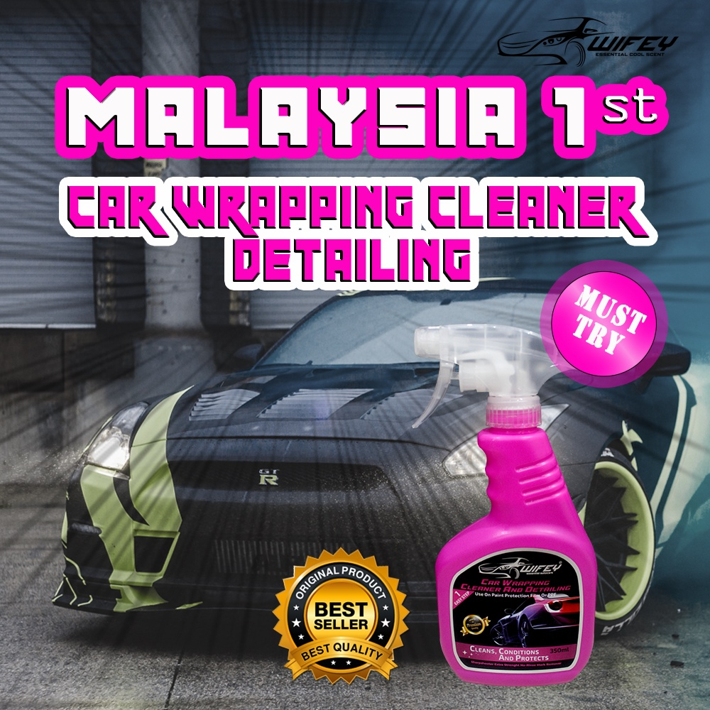 WIFEY Car Wrapping Cleaner + Detailing 400ml Wrap Protector Nongreasy