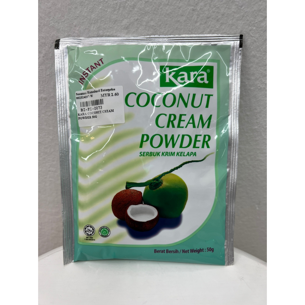 Kara Instant Coconut Cream Powder 50g Shopee Malaysia