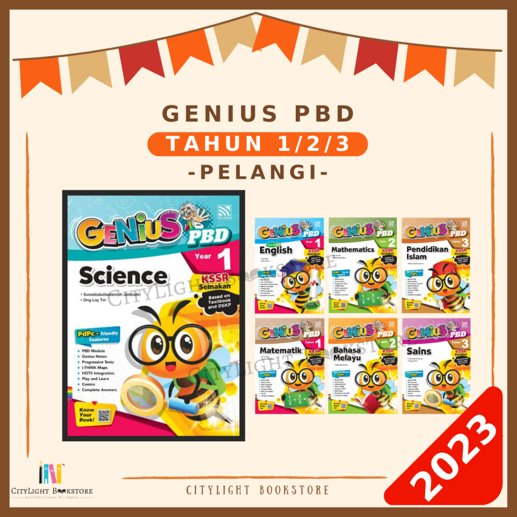 [CITYLIGHT] Buku Latihan: Genius PBD Tahun 1, Tahun 2, Tahun 3 KSSR ...