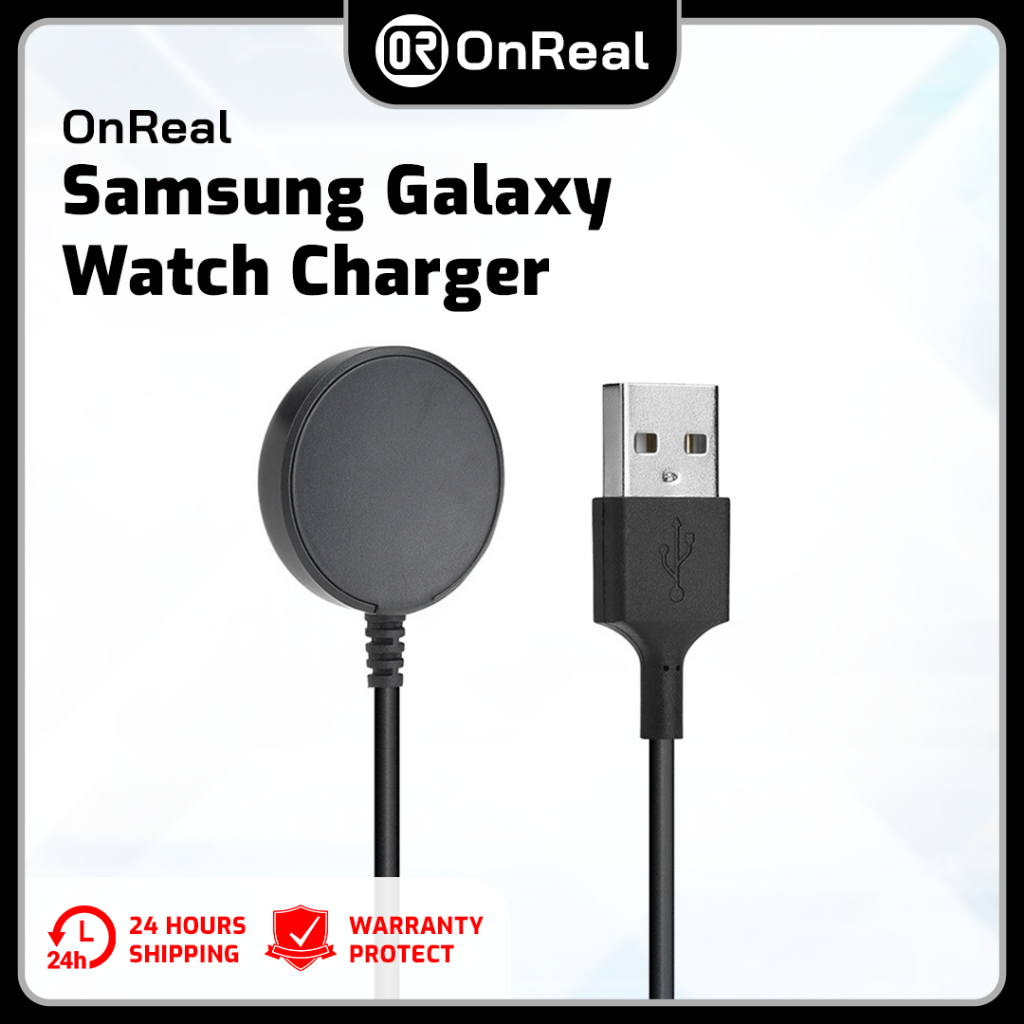 OnReal Samsung Galaxy Watch Charger for 5/4 Watch 3 41mm 45mm SMR500