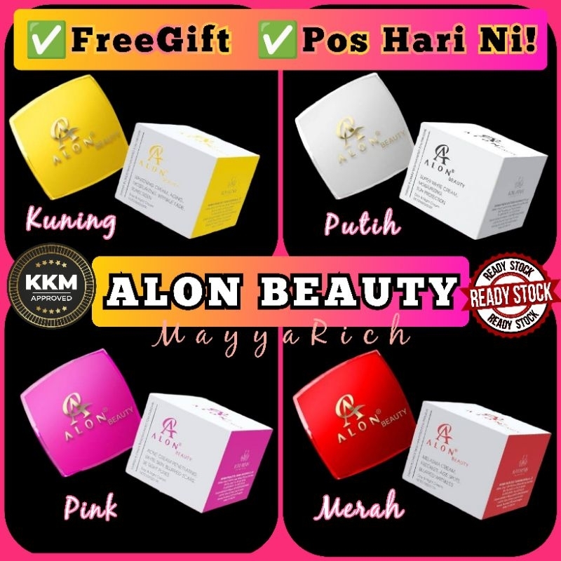 ORIGINAL ALON BEAUTY SKINCARE DAY&NIGHT >>ADA KELULUSAN KKM<< #SKINCARE #FACIAL #CREAM #BEAUTY