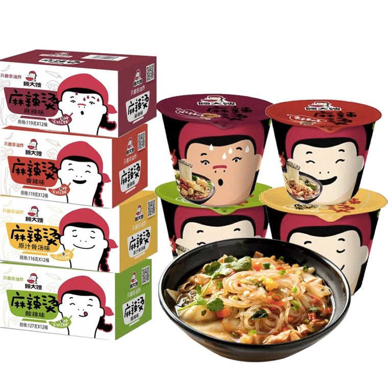 顾大嫂GuDaSao 重庆酸辣粉/刀削面香辣牛肉味/麻辣烫香辣味/麻辣烫酸辣味/麻辣烫麻辣味/麻辣烫金汤肥牛味