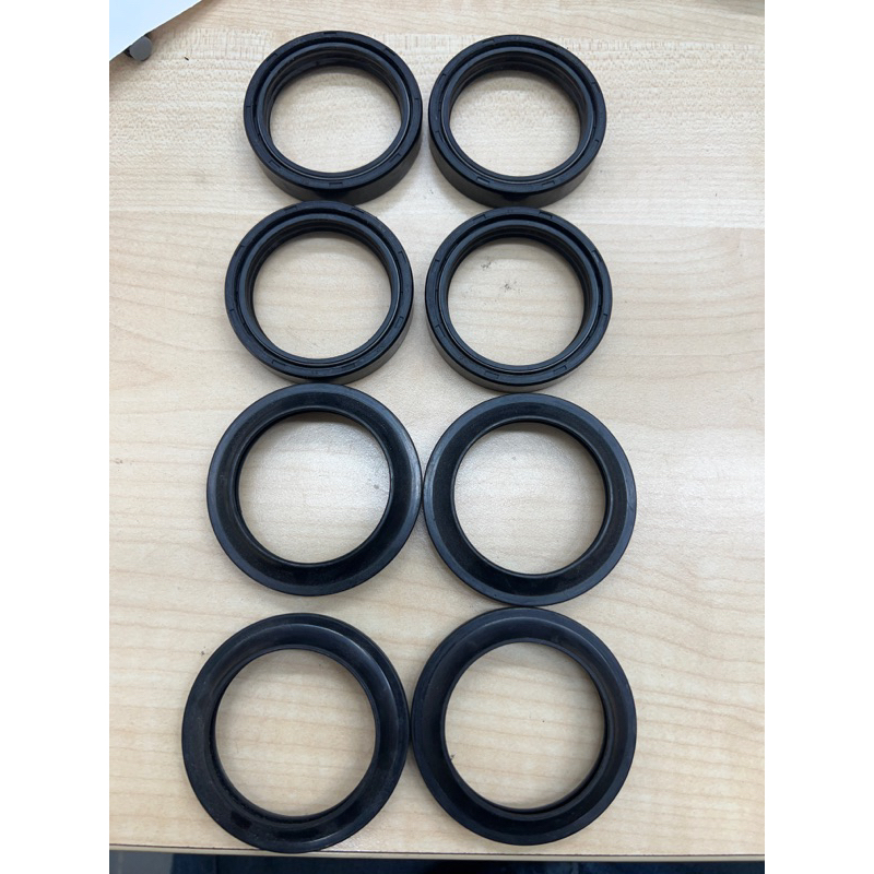 fork seal +dust cover size 43x57x11 total 8pcs Shopee Malaysia
