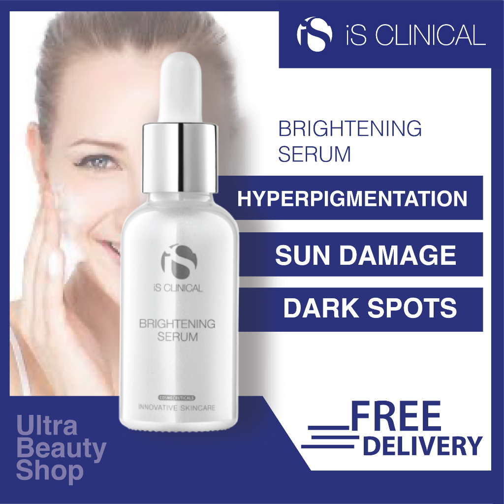 iS Clinical Brightening Serum Hyperpigmentation Sun Damage Anti Aging