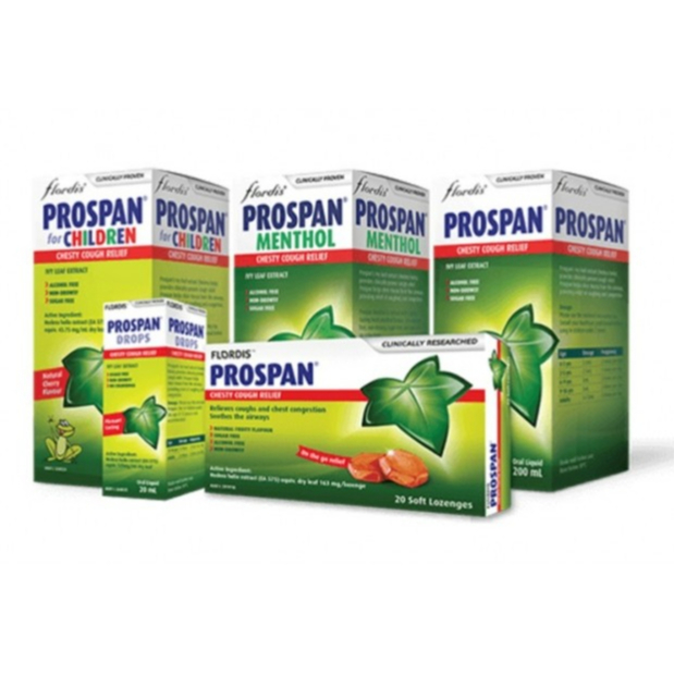 PROSPAN 200ml / 100ml Cough Syrup Prospan F Sachets All Ages Budak Non