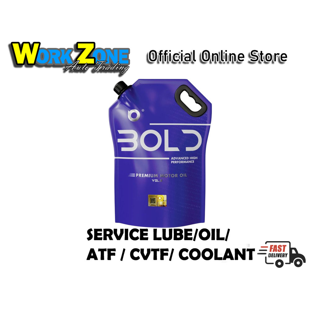 Bold 10w30 3L/4L Semi Synthetic SP Engine Oil Car Lubricant 10w-30 Minyak Hitam Enjin Kereta 4L