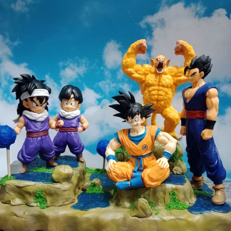 Malaysia Ready Stock Dragon Ball Z Figure #goku#gohan#Great ape#七龙珠手办#孙悟空#孙悟饭#大猩猩#