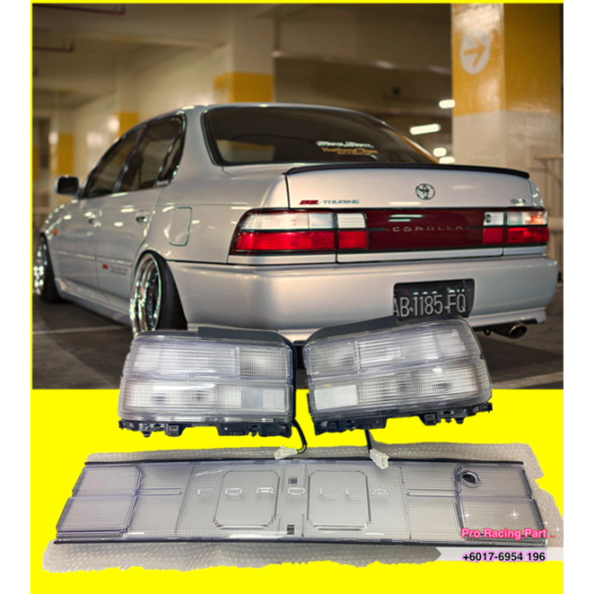 ( FREE Reflector )Toyota SEG Corolla AE100 / AE101 ALBINO Tail Lamp ...