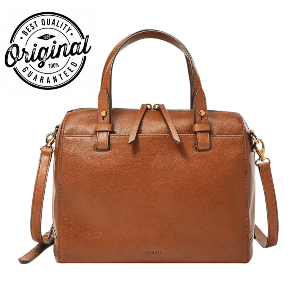 Fossil Rachel Satchel Brown ZB7256200 | Shopee Malaysia