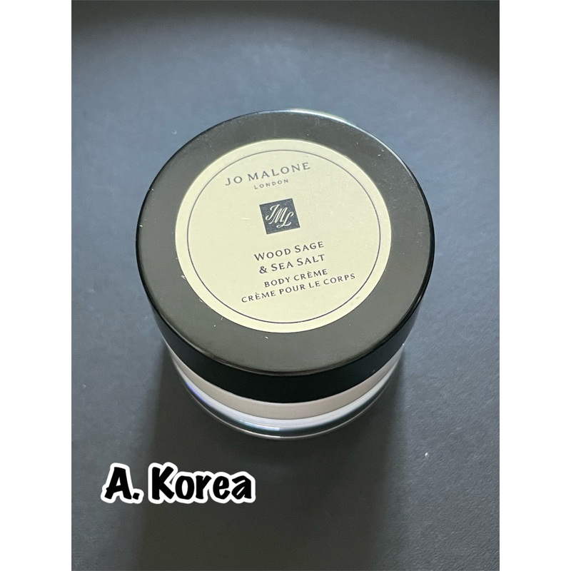 Jo Malone Wood Sage & Sea Salt Body Cream 15ml Shopee Malaysia