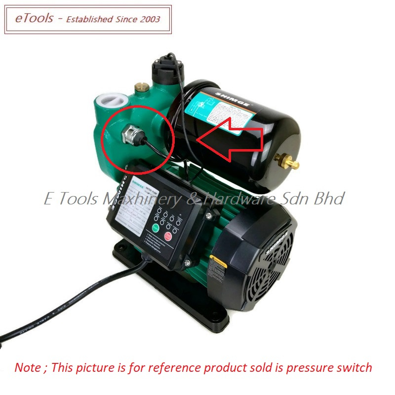 SHIMGE PRESSURE SENSOR FOR WATER PUMP SERIES PW with F Shopee Malaysia