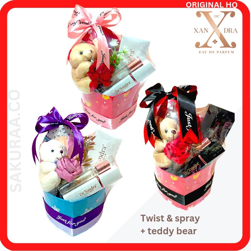 PERFUME GIFT SET Hantaran MURAH budget SUPRISE BIRTHDAY / ANNIVERSARY