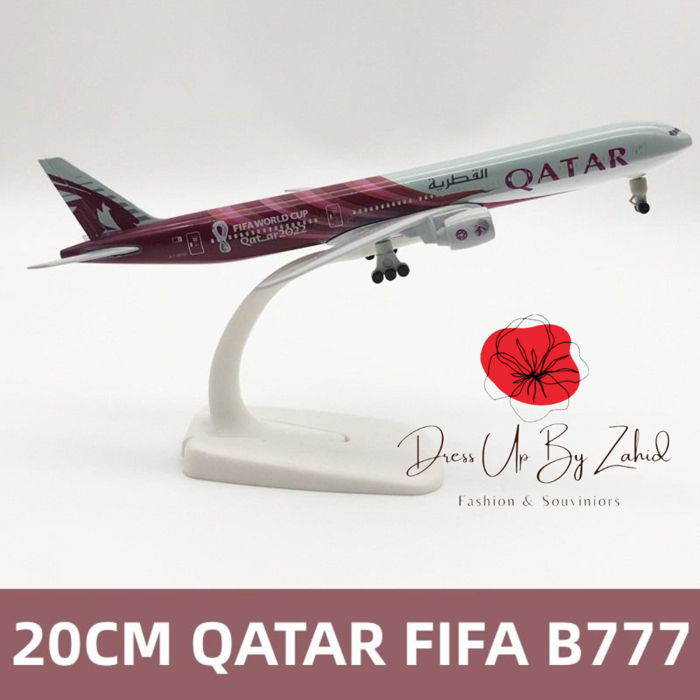 Qatar Airways A380 & B747-400 Aircraft 16cm Die-cast Metal Airplane