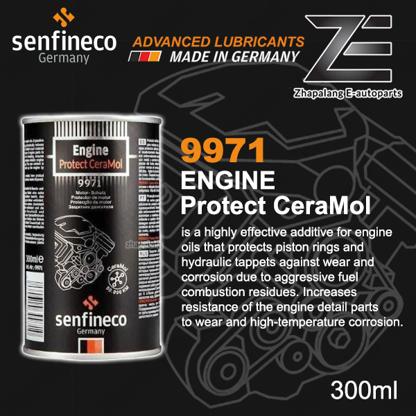 SENFINECO Engine Protect CeraMol 300ml (Made in Germany) 9971 Oil