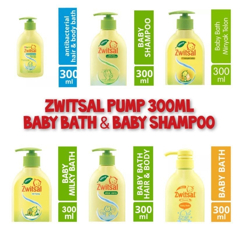 Zwitsal Baby Bath Hair And Body Natural Aloe Vera Shopee Malaysia