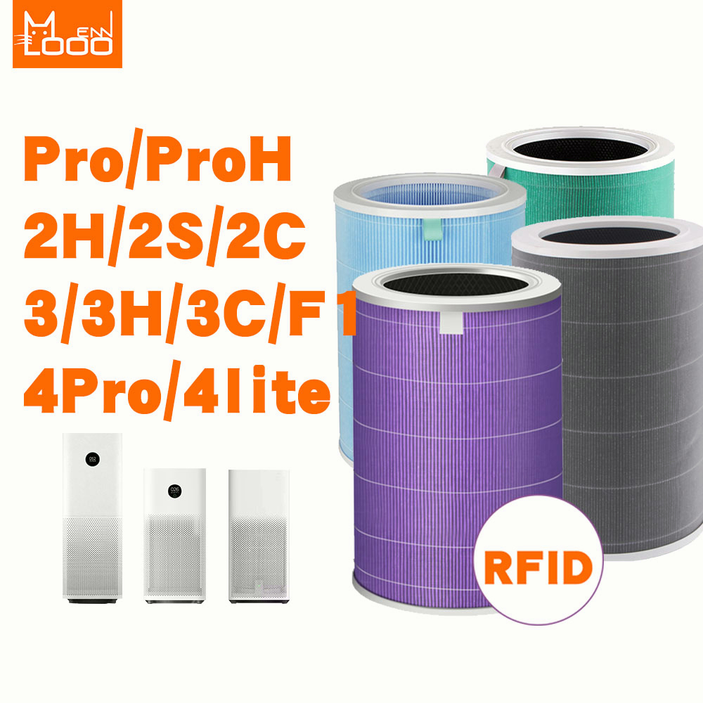 (With RFID) Mennlooo xiaomi Air Purifier Replacement Filter for MI 1