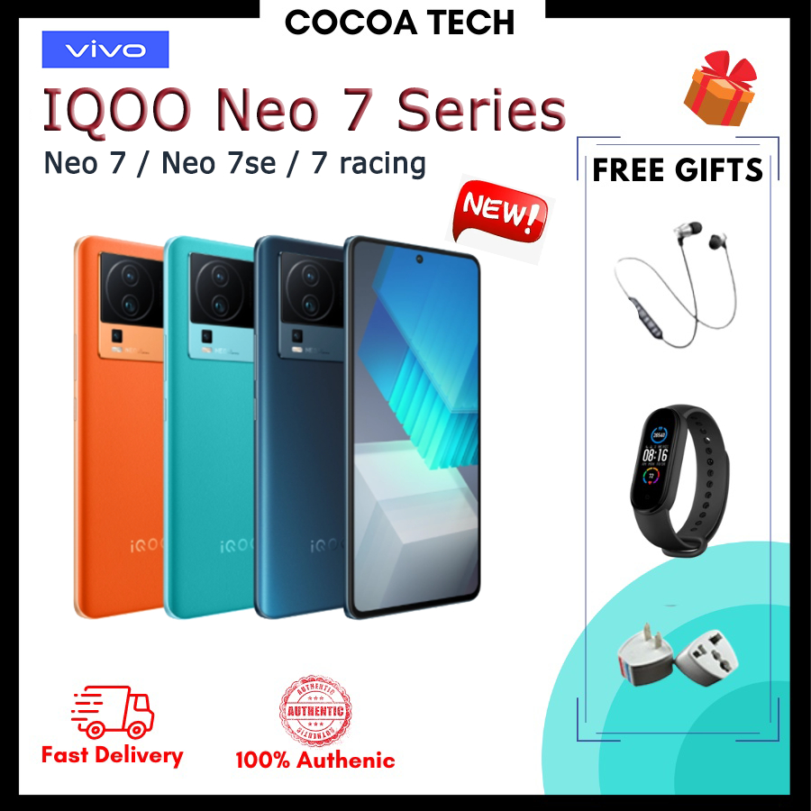 [ New ] Vivo IQOO Neo 7 Racing / Vivo IQOO Neo 7se / IQOO NEO 7 MediaTek Dimensity 9000+ 120W VIVO IQOO Neo7 Smart Phone