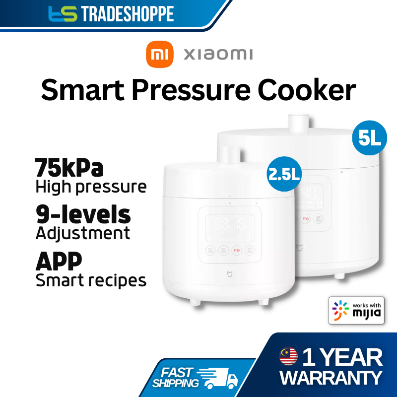 Xiaomi Mijia Smart Electric Pressure Cooker APP Control Instant One-Touch (2.5L/5L) CN Version