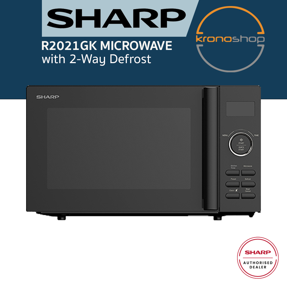 Sharp Basic Microwave Oven with 2-Way Defrost R2021GK R-2021GK R3521GK R-3521GK