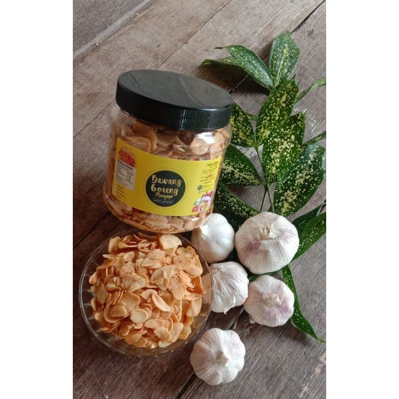 BAWANG PUTIH GORENG MIX (ORIGINAL IKAN BILIS IKAN MASIN TEMPEH