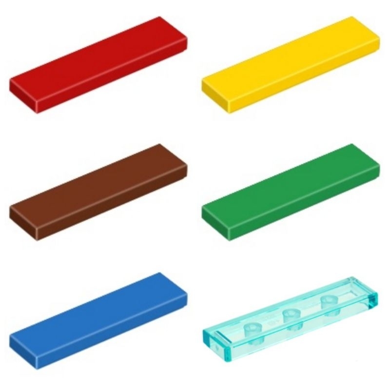 LEGO PARTS 2431 Tile 1 x 4 One Piece