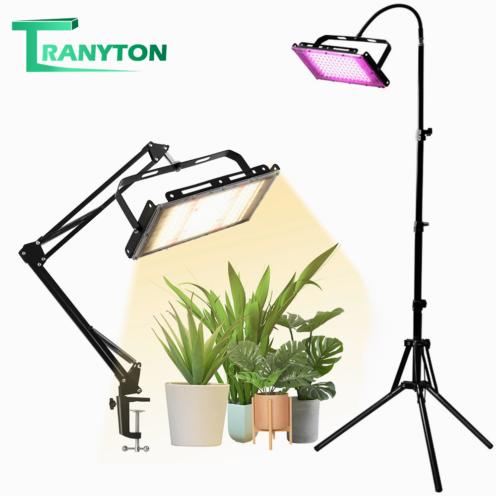 50W 100W 150W Full Spectrum LED Grow Light With Stand Sunlike Plant Light For Indoor Greenhouse Plant Growth Lighting